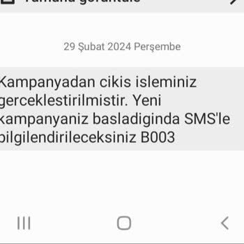 Vodafone 12 Ay Taahhütlü Kampanyayı 11 Ay Dolmadan Keyfi Sonlandırdı