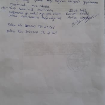 Sigortam.net Araç Sigortası İadesi Ve Aktarımı Konusunda Yaşanan Sorunlar