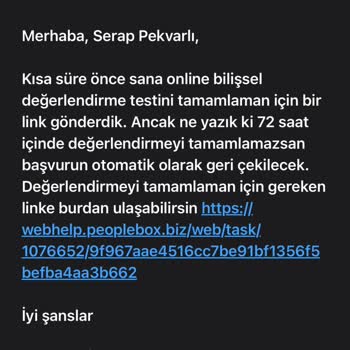 Webhelp Gereksiz Mesaj Atmak