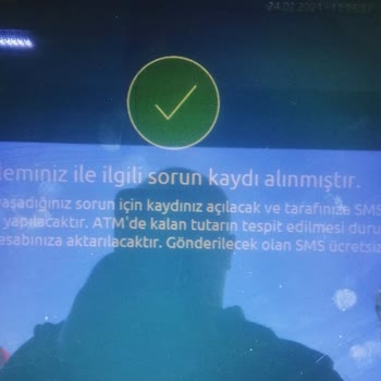 Yapı Kredi Bankası ATM De Sıkışan Param İade Edilmiyor