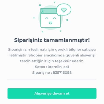 Shopier Kremlin.co Ödeme Yapılmış Ürünlerin Değişimde Yardımcı Olmuyorlar