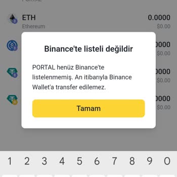 Binance Pancakeswap WEB3 Token Sorunu