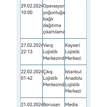 Borusan Lojistik Kargo Teslimat Sorunu