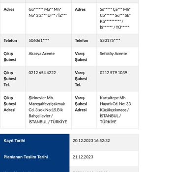 Garantiye Gönderdiğim Ürün Trendyol Yüzünden Yanlış Adrese Gönderildi.