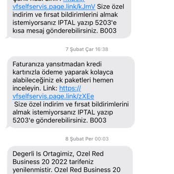 Vodafone Fatura İki Kat Fazla Geldi. Arıyorum Kimse İlgilenmiyor.
