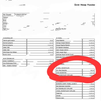 Vodafone Haberim Olmadan Maaşımı Çaldı Hukuksuz İşler Çeviriyor