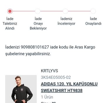 Kartal Yuvası Ürün Ve İade Şikayeti