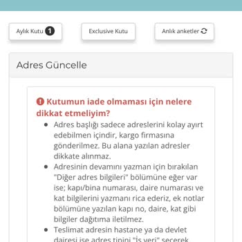 Denebunu.com Ücretsiz Kutumu Göndermiyor