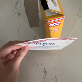 Dr. Oetker Paketlerin Biri Boş Çıktı!