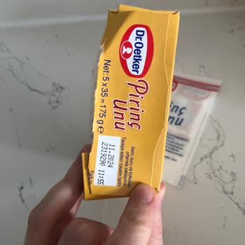 Dr. Oetker Paketlerin Biri Boş Çıktı!