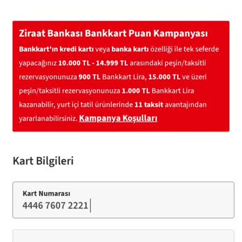Setur Bankkart Puan Aldatmacası