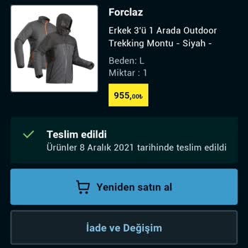 Decathlon Memnuniyet Sözüne Güvenerek Aldığım Ürün Hayal Kırıklığı