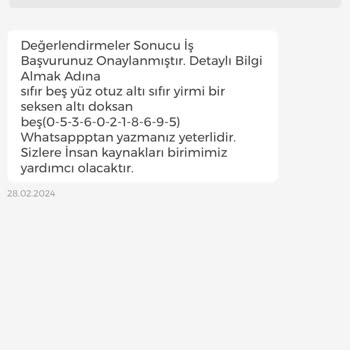 İşin Olsun Uygulamasında İş Başvurusunda Bilgi İsteme Sorunu