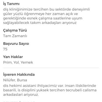 İşin Olsun Uygulamasında İş Başvurusunda Bilgi İsteme Sorunu