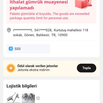 PTT Kargo Kargo Gumruk Muhafaza El Koydu