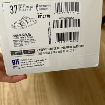 SuperStep Birkenstock Terlik Kutu Üründen Farklı
