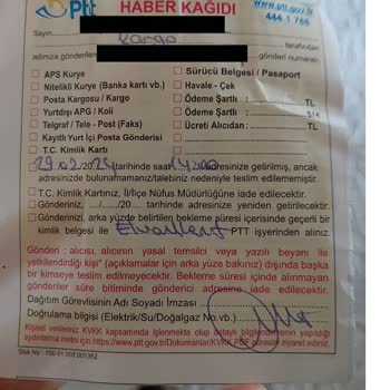PTT Kargo Teslim Edilemedi - Alıcı Evde Bulunamadı Sorunu!