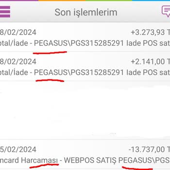 Pegasus Havayolları İptal Şikayeti