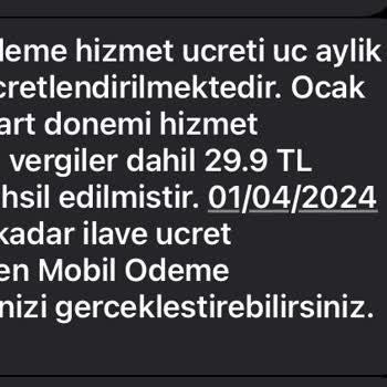 Vodafone Mobil Ödeme İptali!