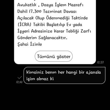 Red Ajanstan Şikayetçiyim