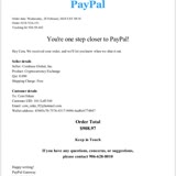 PayPal BTC Paid Diye Mail Aldım