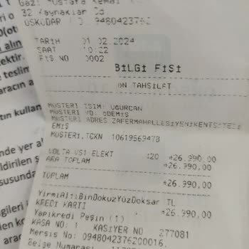 Faturayı Kesmeyerek Müşteriyi Mağdur Eden A101