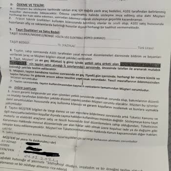 Faturayı Kesmeyerek Müşteriyi Mağdur Eden A101