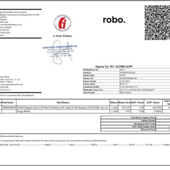 Robo Çift Pala Şarjlı El Testeresi