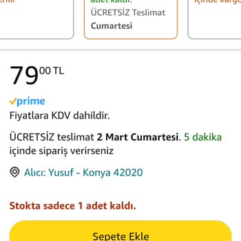 Amazon Kasıtlı Yanlış Gönderi
