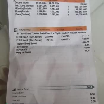 Sepaş Enerji İki Aydır Yüksek Gelen Elektrik Faturası!