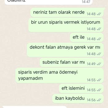 Mondy Shop Sipariş İptali Ve Para İadesi İstiyorum