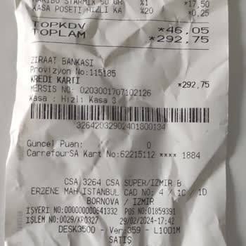 Carrefour SA Hacim Olarak Az Satılan Senfoni Tatlı Şarap