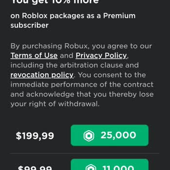 ROBLOX Eksik Gelen Robuxlar