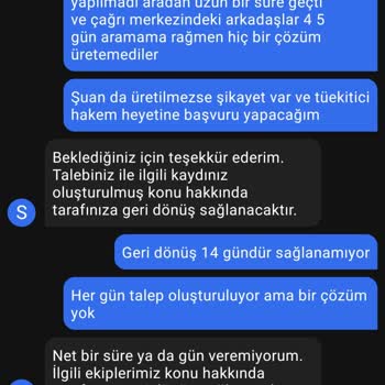 GetirÇarşı 15 Gündür Ücreti İade Edilemeyen Sipariş