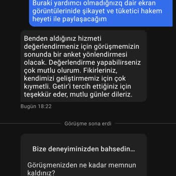 GetirÇarşı 15 Gündür Ücreti İade Edilemeyen Sipariş
