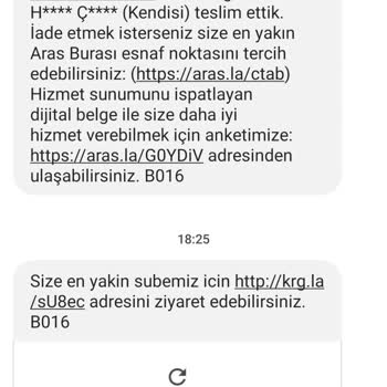 Aras Kargo Kargom Teslim Edildi Gözüküyor Ama Edilmedi