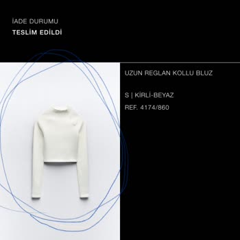 Zara Eksik İade Edilen Ücret