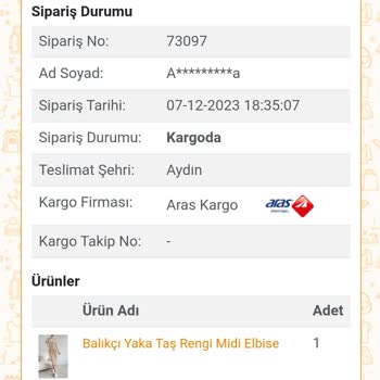 Nare Giyim 3 Aydır Tamamlanmayan Sipariş Çıkmazı