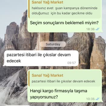 Sanal Yağ Market Sanal Yağ Marke Bunlar, Hesap Sorulmalı