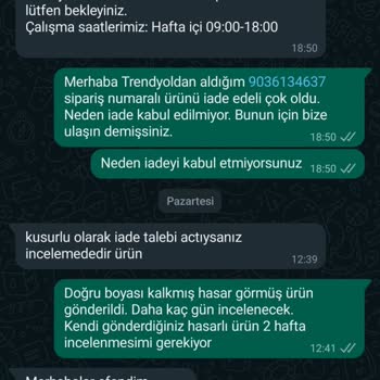 Trendyol Ve Satıcı Arasında İade Karmaşası