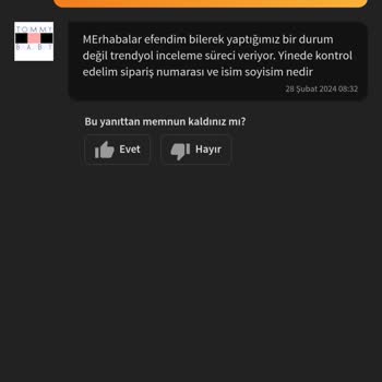 Tommy Baby Trendyol Ve Satıcı Arasında İade Karmaşası