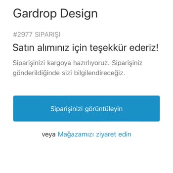 Gardrop Design Gardırop Design Ürünlerimin Gelmemesi