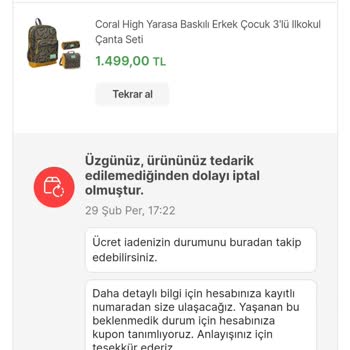 Hepsiburada Sorumsuzluğu Kafasına Göre Sipariş İptal Etmesi.