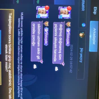 Mobile Legends Küfür Ve Hakaret