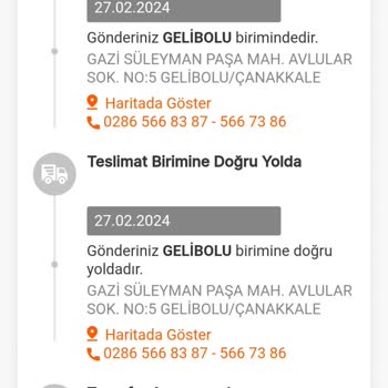 MNG Kargo Kargomu Yok Etti