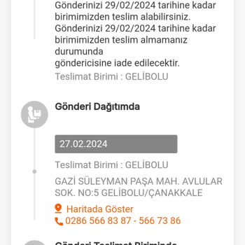 MNG Kargo Kargomu Yok Etti