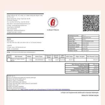 Allianz Sigorta Hisar Hospital Çamlıca Allianz İle Anlaşması Olduğu Halde Ücret Alındı