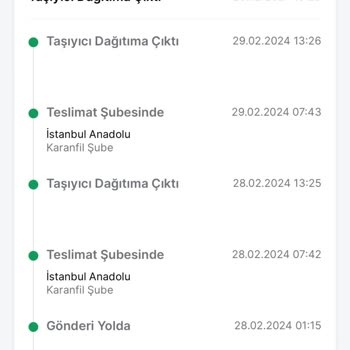 Trendyol Express Kargomu Sürekli Dağıtıma Çıkartıp Getirmiyor