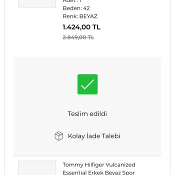 SuperStep Ürünü Kabul Etmiyor.