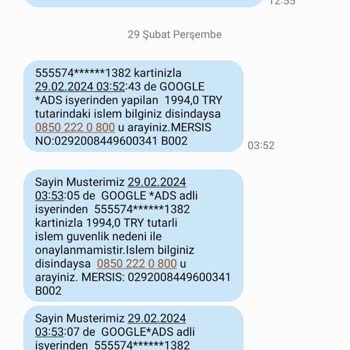 Google *ads İzinsiz Para Çekimi